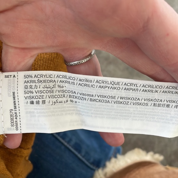 Mango Cold Shoulder knit top - Picture 8 of 8